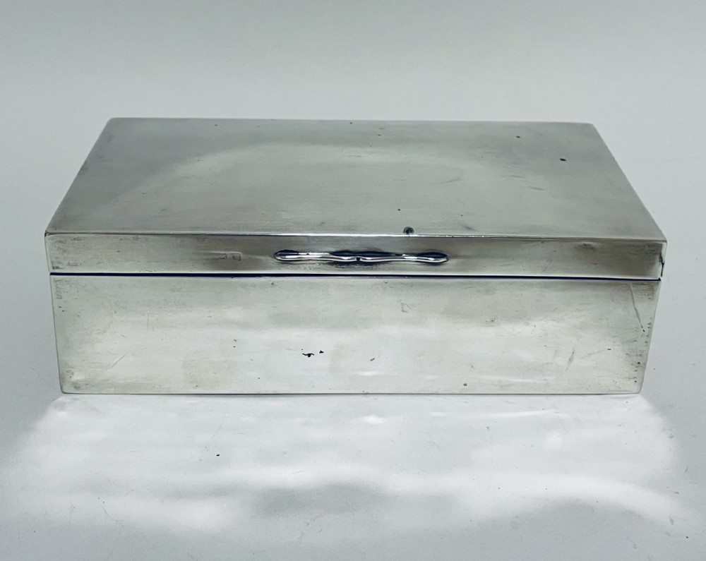Antique Silver Cigarette Box