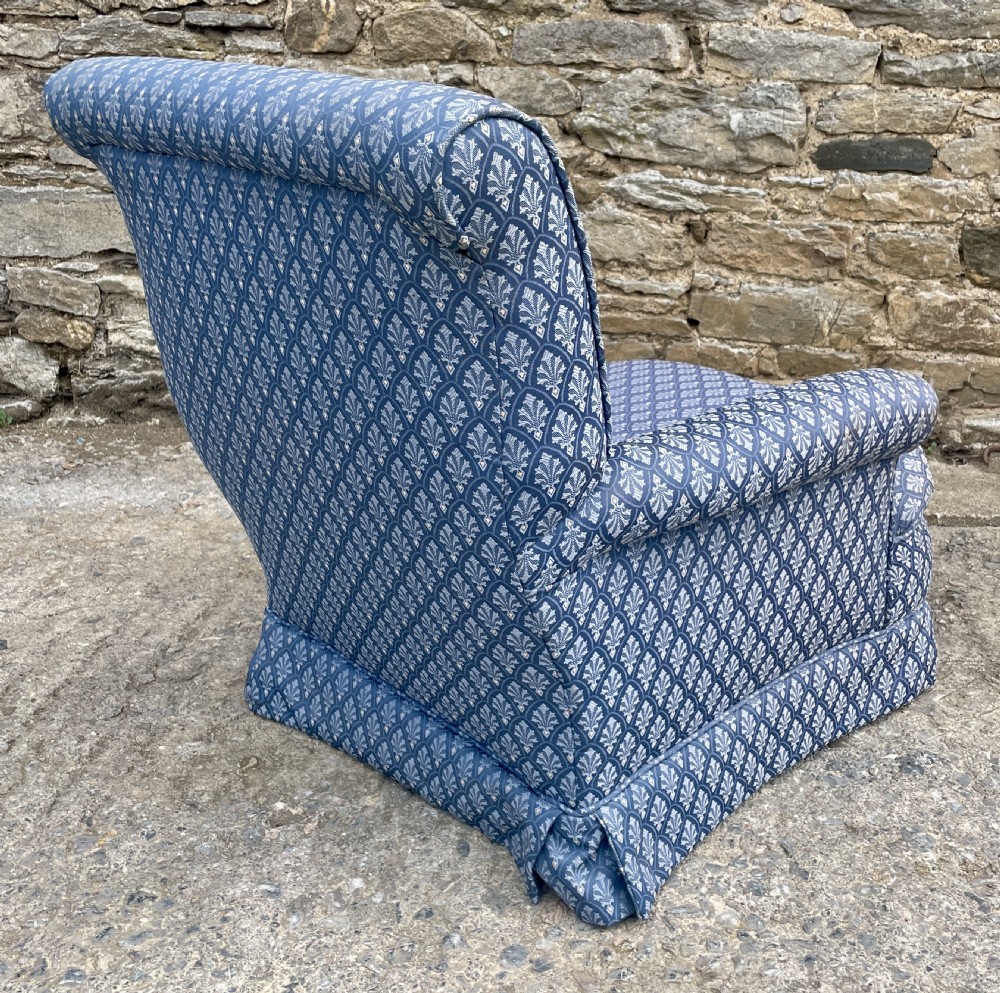 Deep Seated Antique Armchair View IX