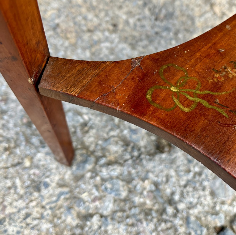 Edwardian Satinwood Bijouterie Display Table View XI