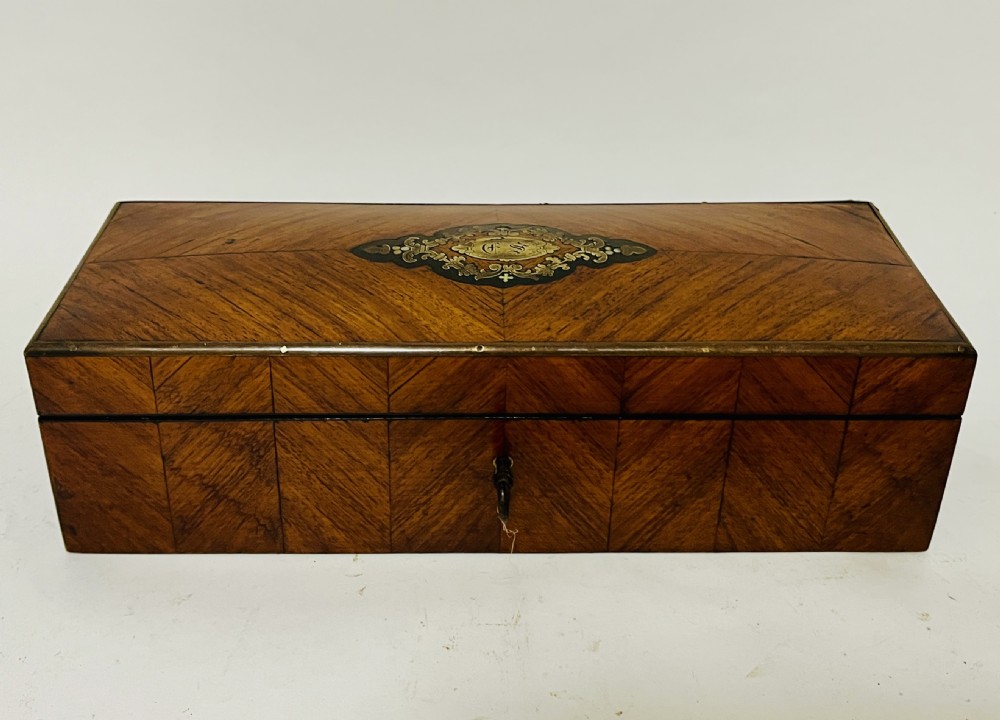Antique French Napoleon III Glove Box