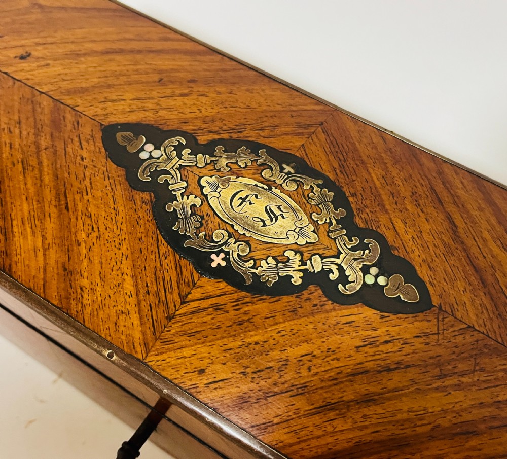 Antique French Napoleon III Glove Box View III