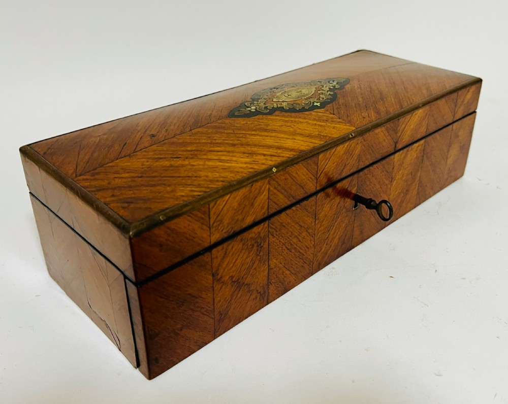 Antique French Napoleon III Glove Box View V