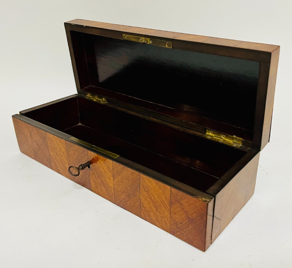 Antique French Napoleon III Glove Box View XI