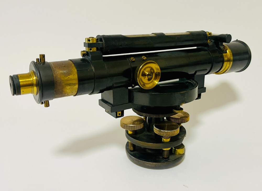 Antique Surveyor's Theodolite View V