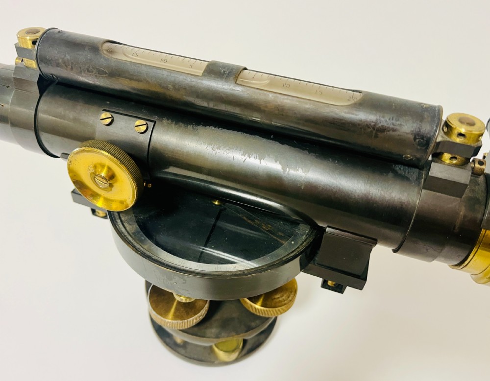 Antique Surveyor's Theodolite View IX