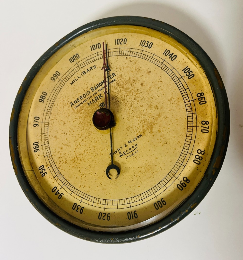 Short & Mason Aneroid Wall Barometer View VII