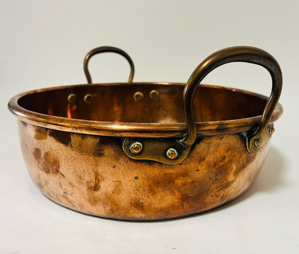 Antique Copper Jam Pan View VI
