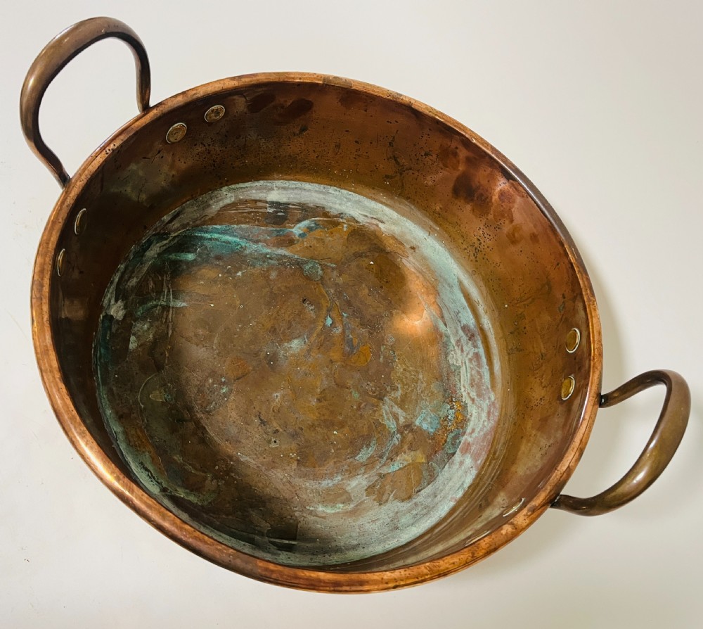 Antique Copper Jam Pan View VII