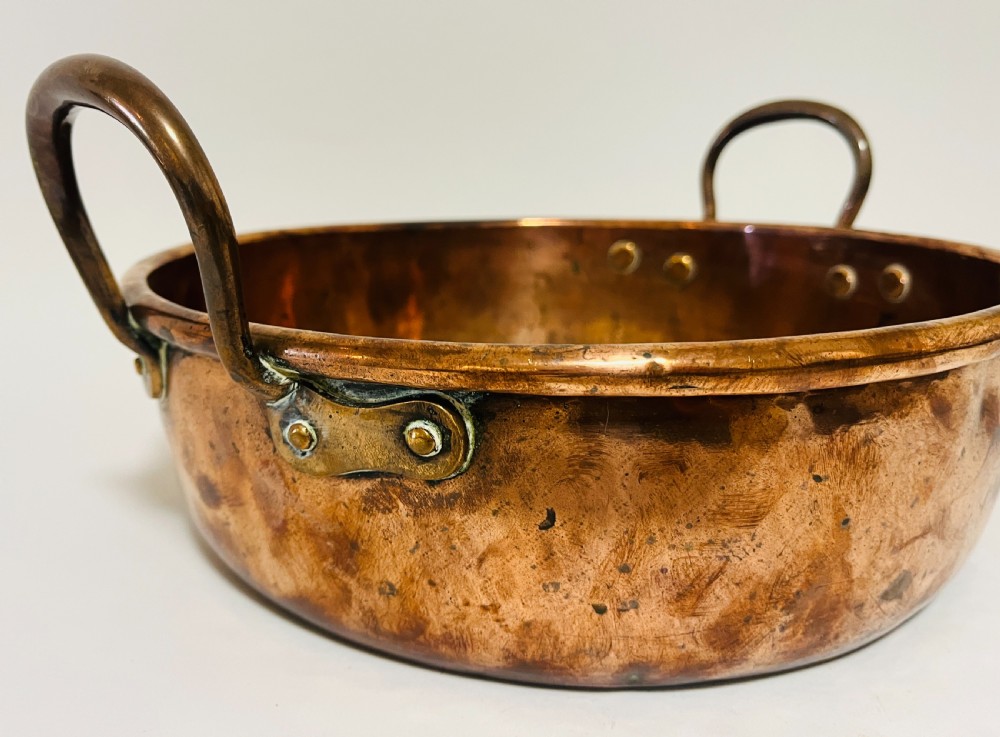 Antique Copper Jam Pan View VIII