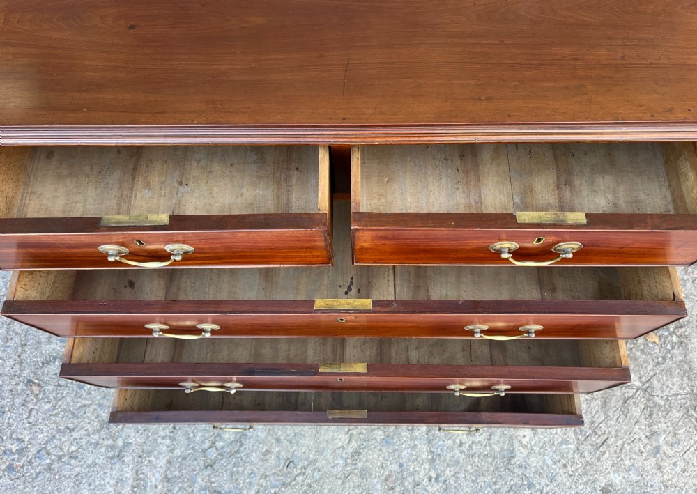 Georgian Mahogany Chest Of Drawers View X