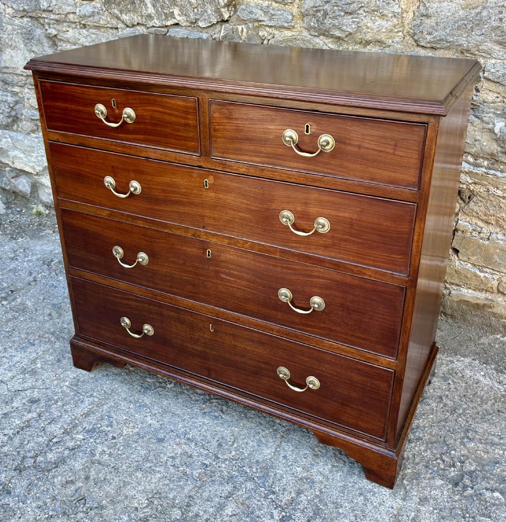 Georgian Mahogany Chest Of Drawers View XIV