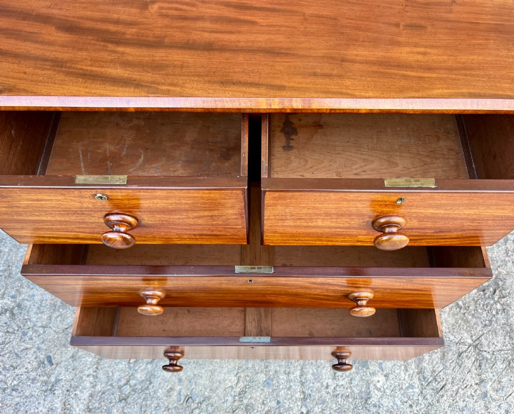 Victorian Mahogany Chest Of Drawers View VI