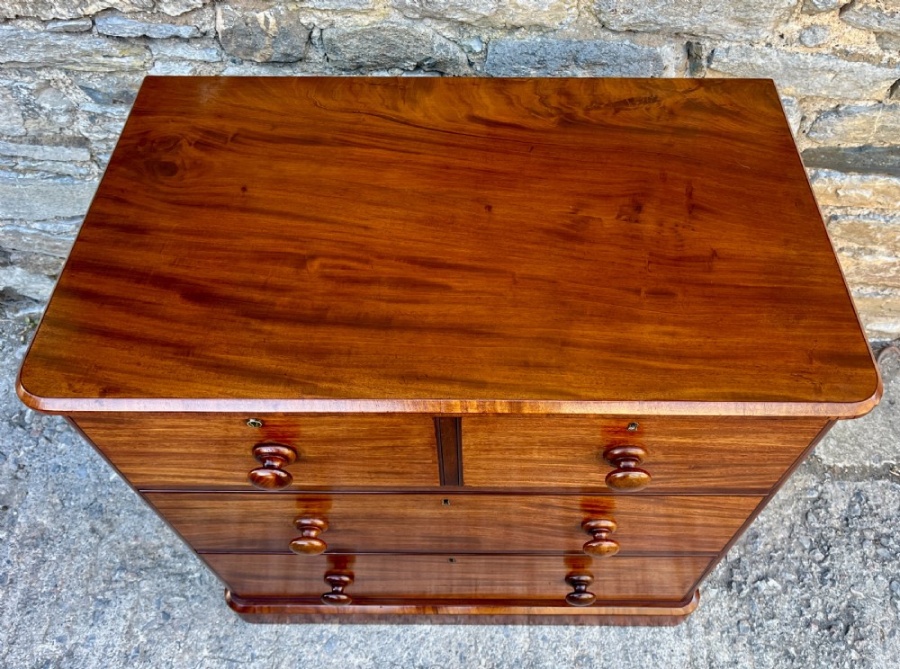 Victorian Mahogany Chest Of Drawers View VII