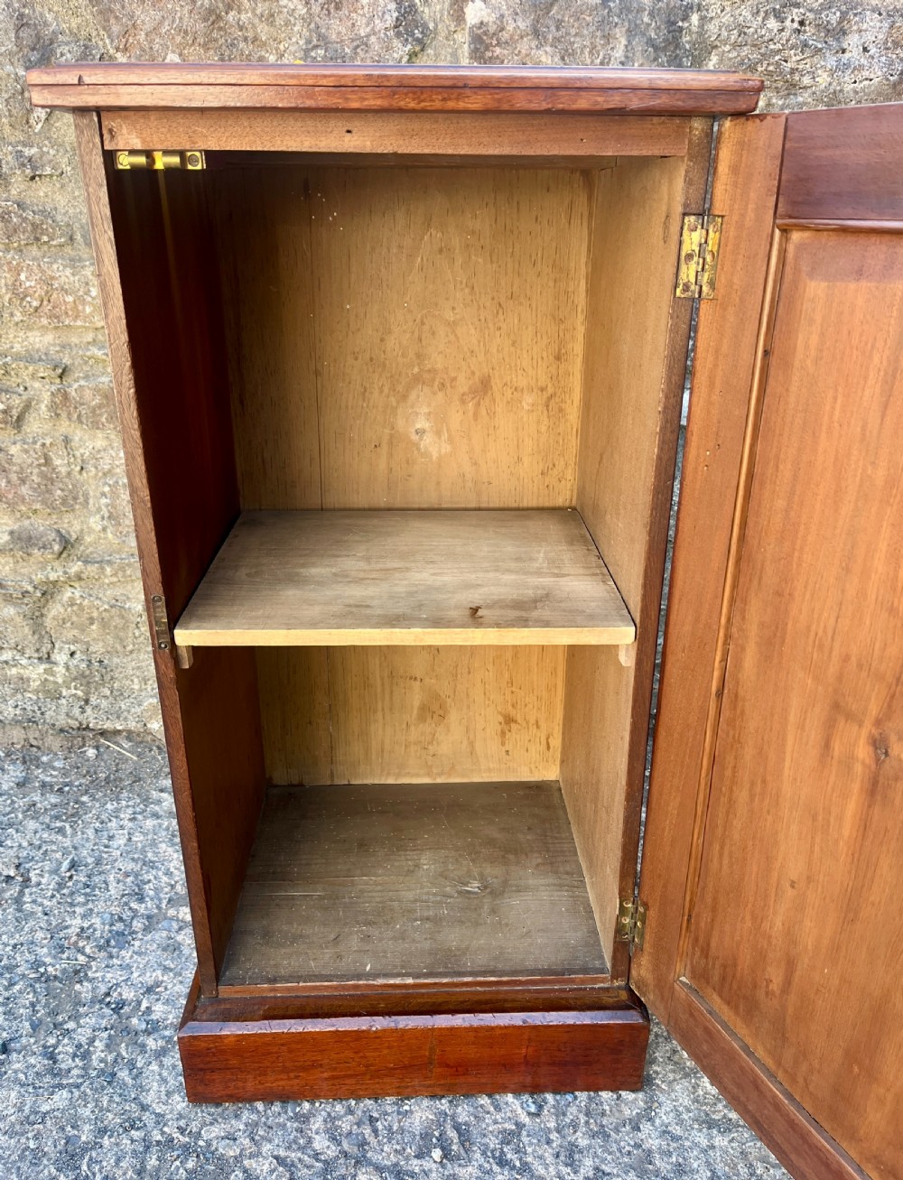 Edwardian Mahogany Pot Cupboard View V