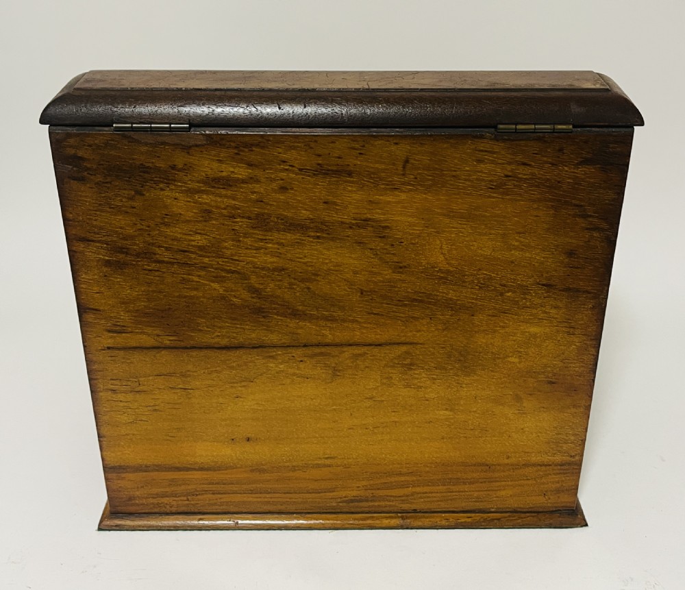 Antique Walnut Stationery Cabinet View IV
