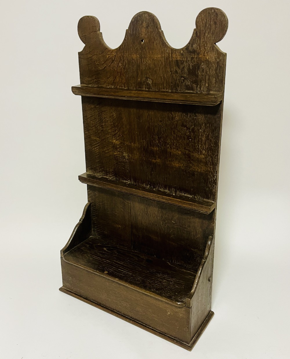 Antique Oak Spoon Rack View III
