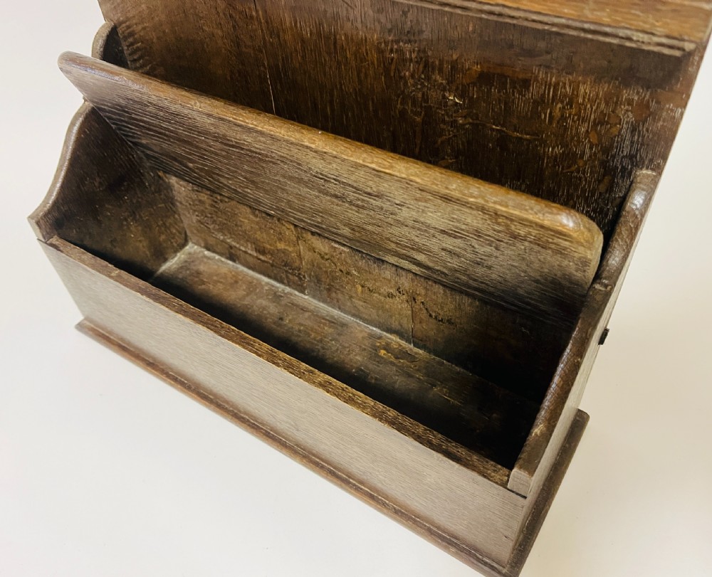 Antique Oak Spoon Rack View IX