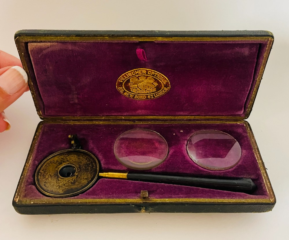 Antique Liebreich Ophthalmoscope