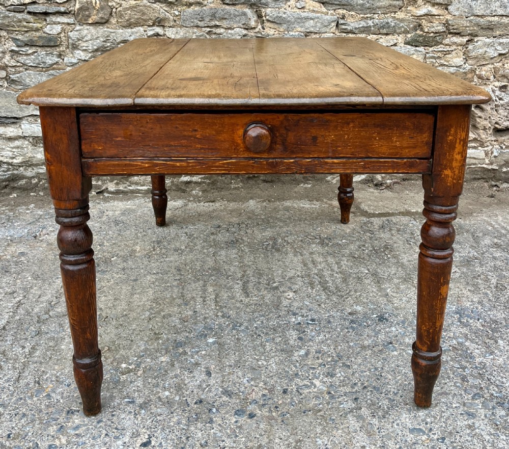 Victorian Pine Farmhouse Table View VI