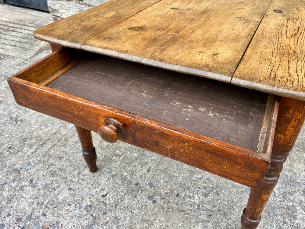 Victorian Pine Farmhouse Table View VIII