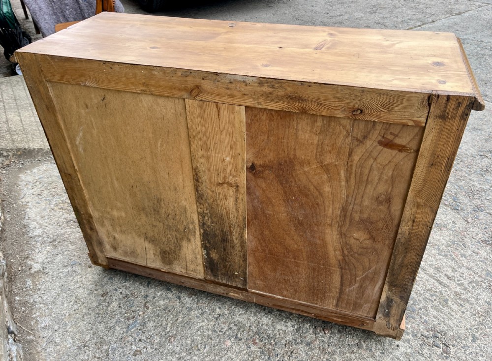Large Antique Stripped Pine Sideboard View XVIII