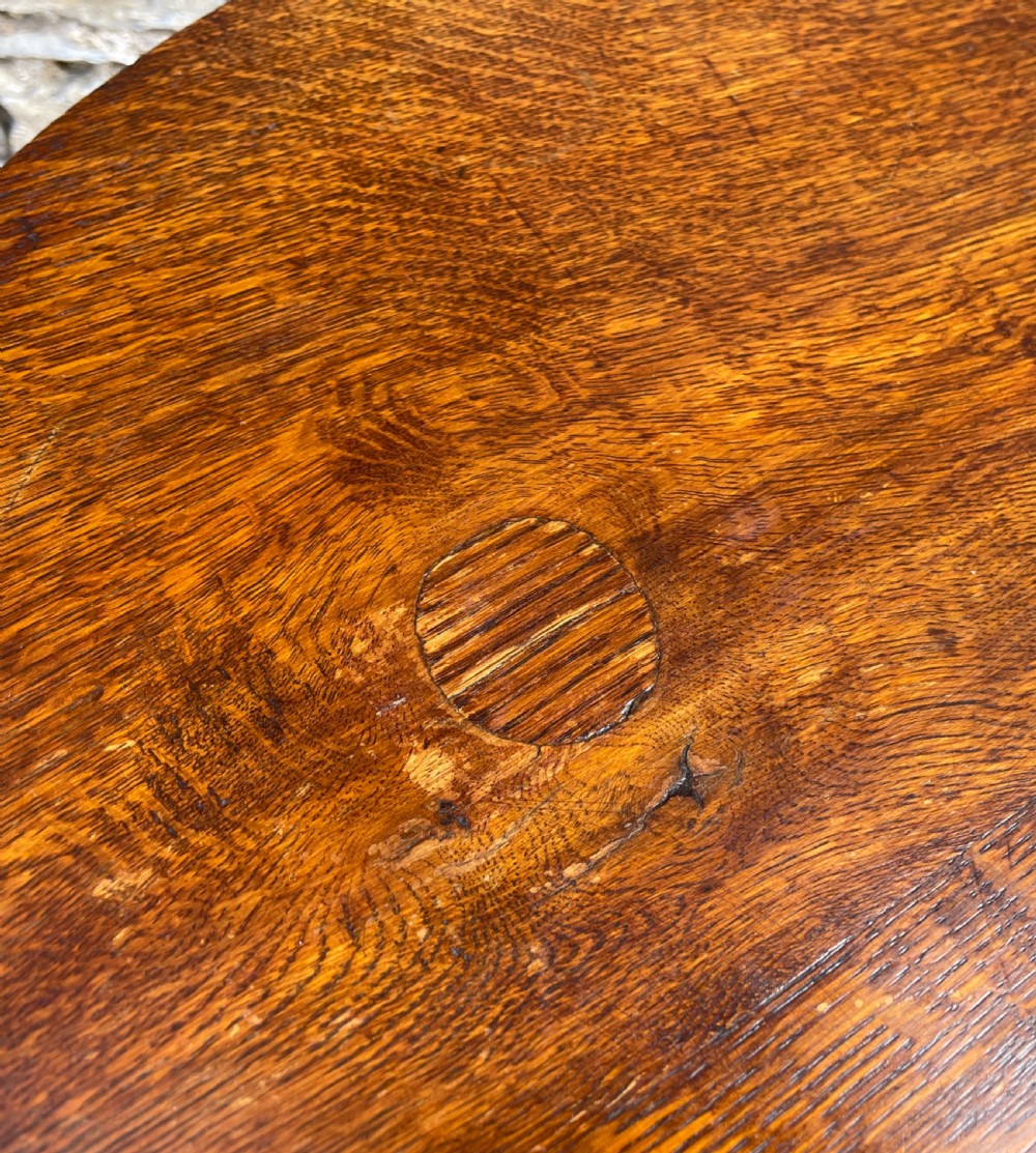 Georgian Oak Tilt Top Wine Table View IX