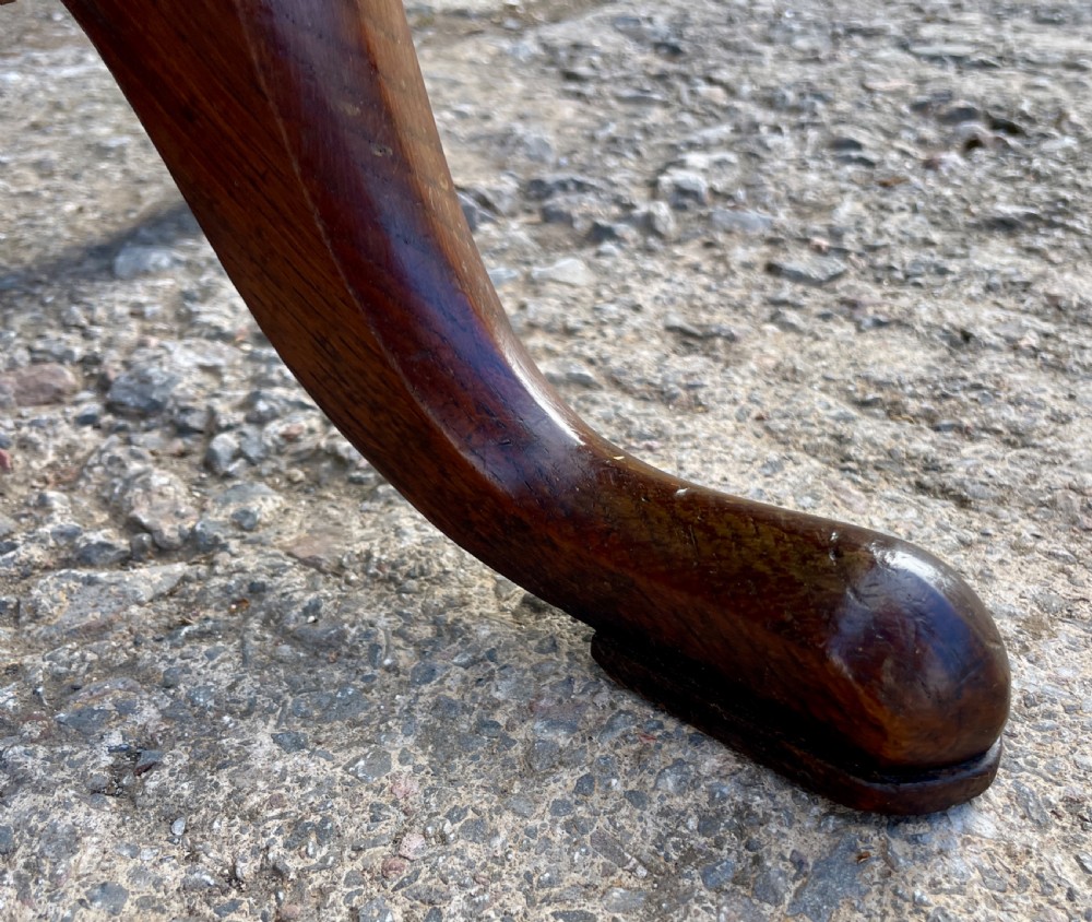 Georgian Oak Tilt Top Wine Table View XVII