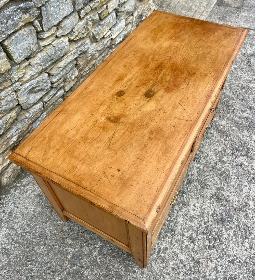 Antique Pine Mule Chest View VI