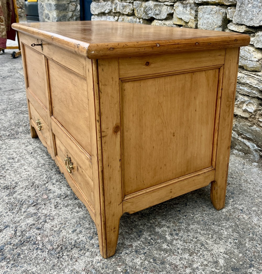 Antique Pine Mule Chest View XIV