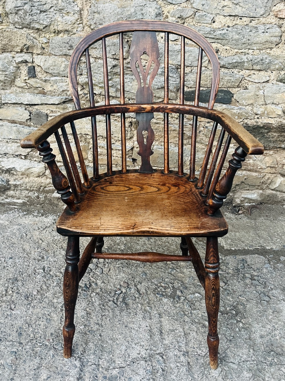 Antique Hoop Back Windsor Chair