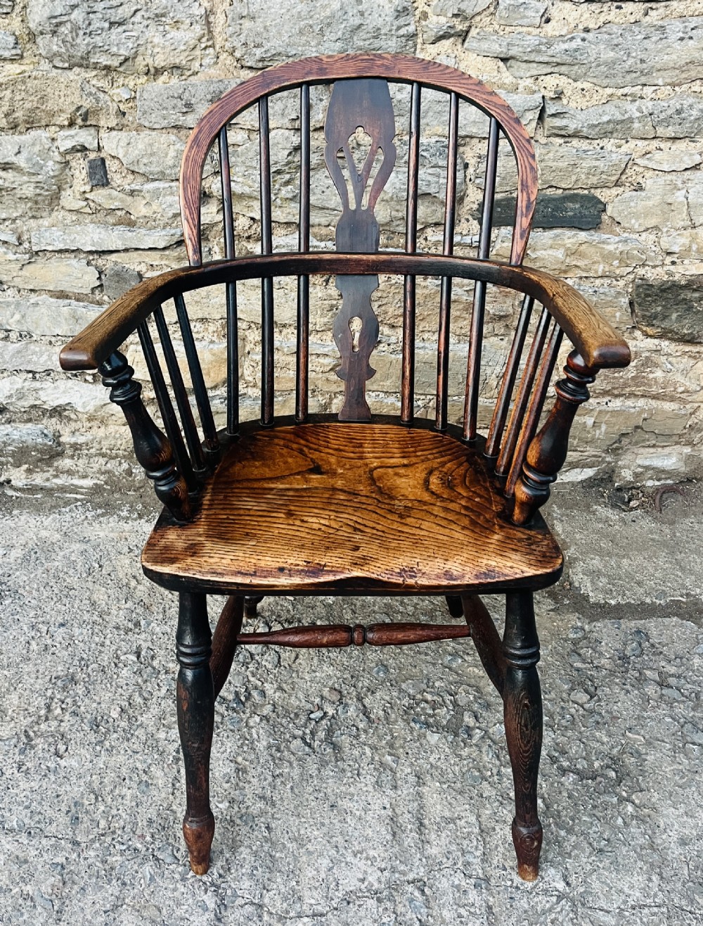 Antique Hoop Back Windsor Chair