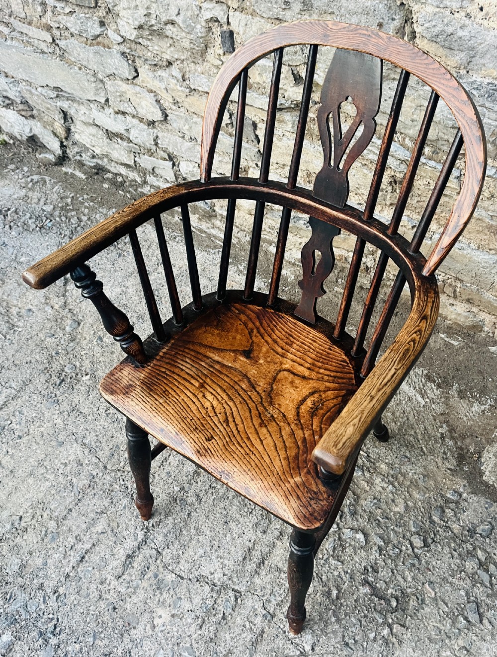 Antique Hoop Back Windsor Chair View VIII