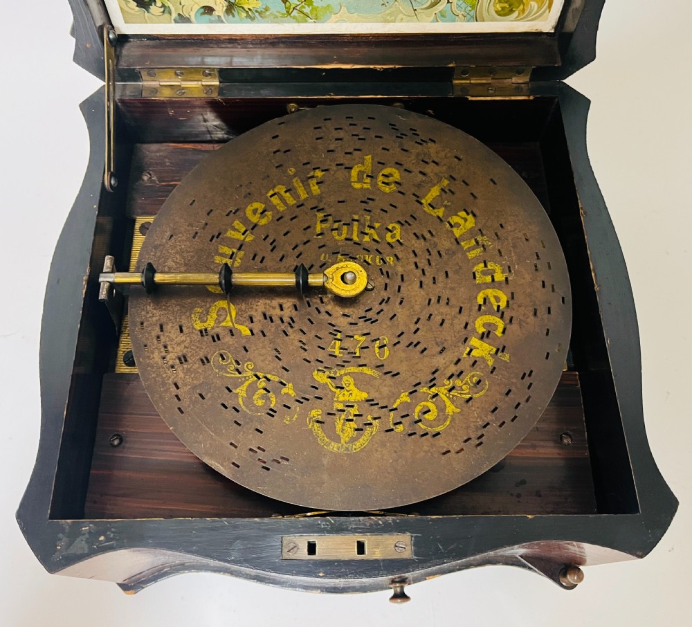 Victorian Walnut Cased Polyphon View II