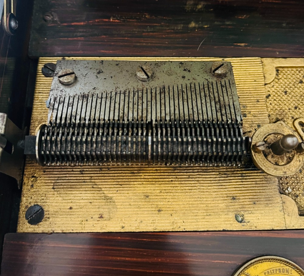 Victorian Walnut Cased Polyphon View V