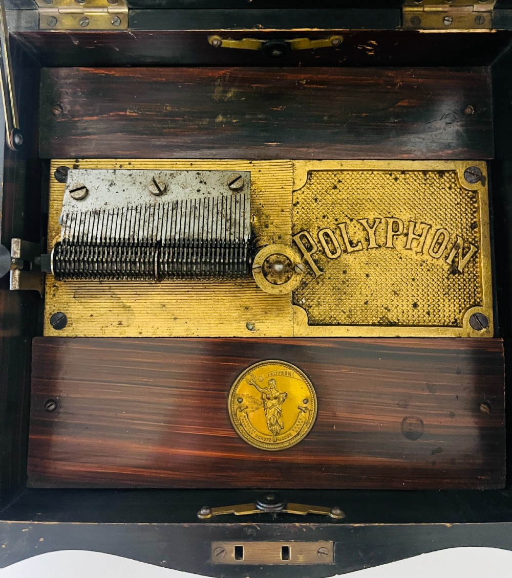 Victorian Walnut Cased Polyphon View VII