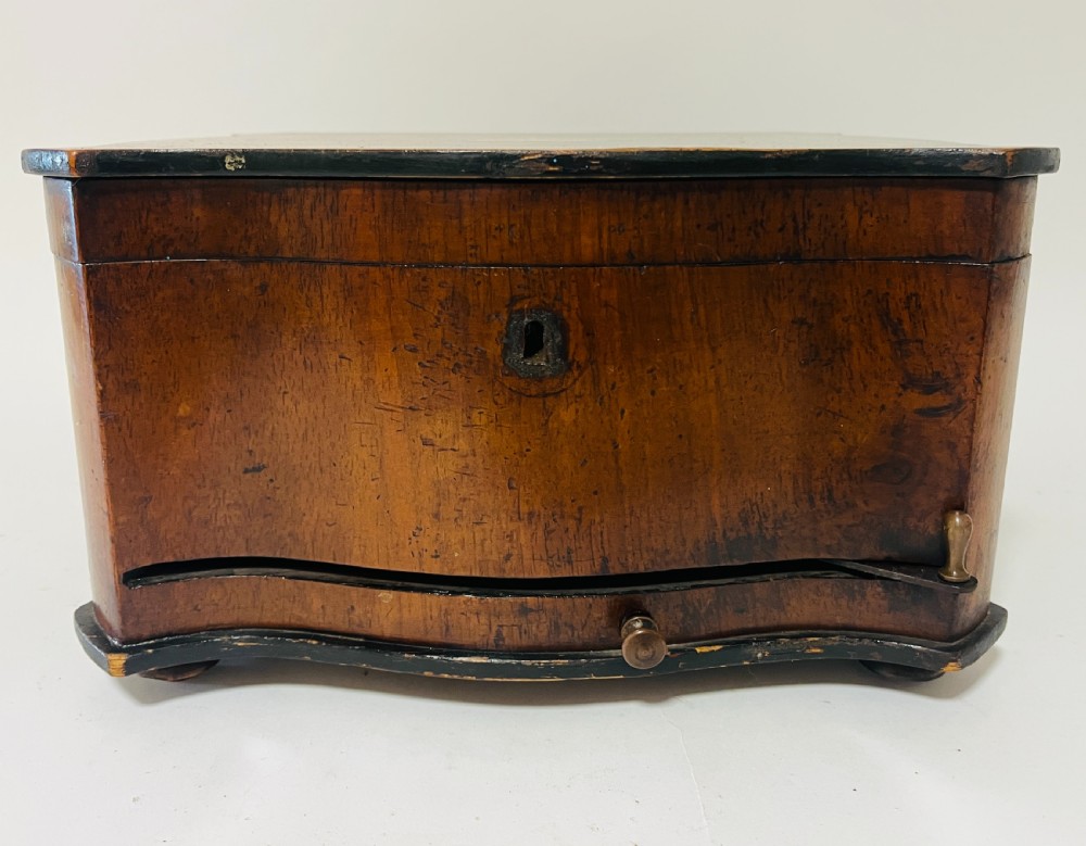 Victorian Walnut Cased Polyphon View IX