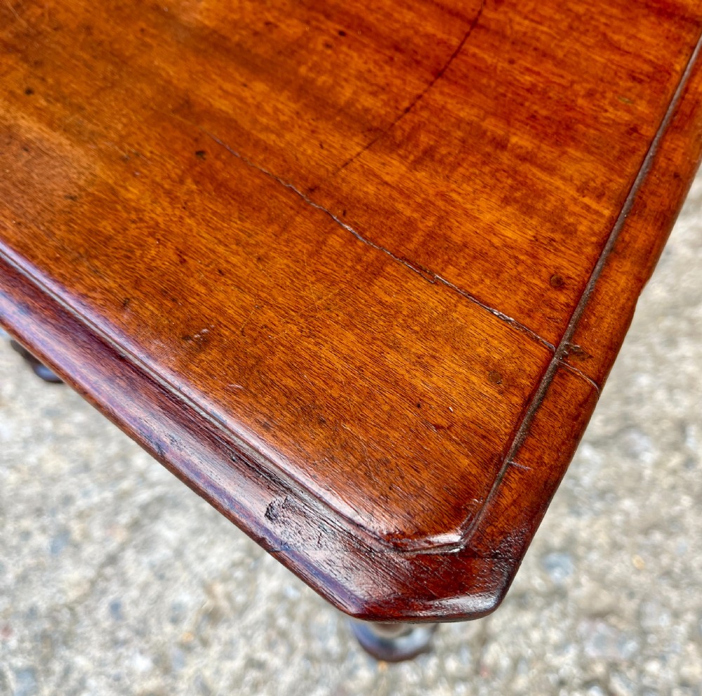 Pair of Victorian Mahogany Hall Chairs View XI