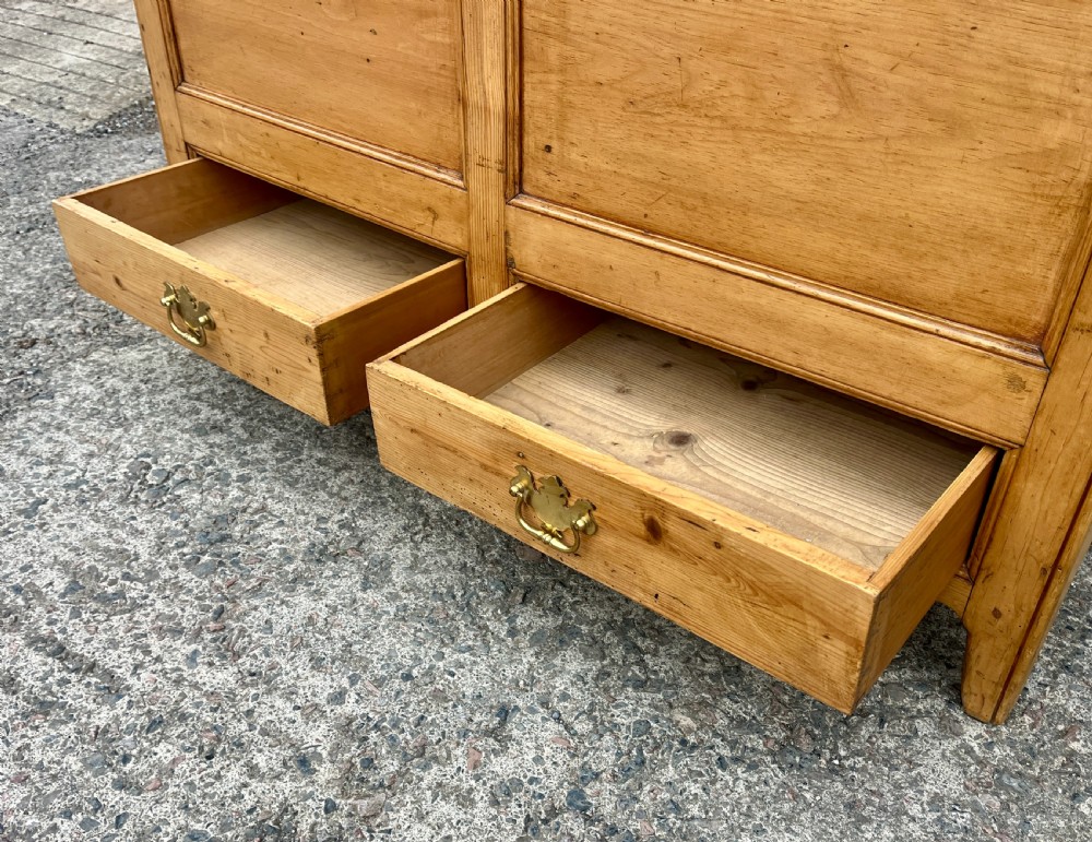 Antique Pine Mule Chest View VI