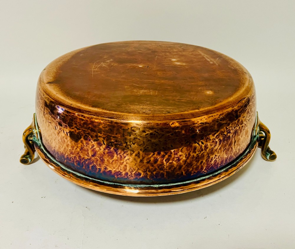 Victorian Copper Jam Pan View VII