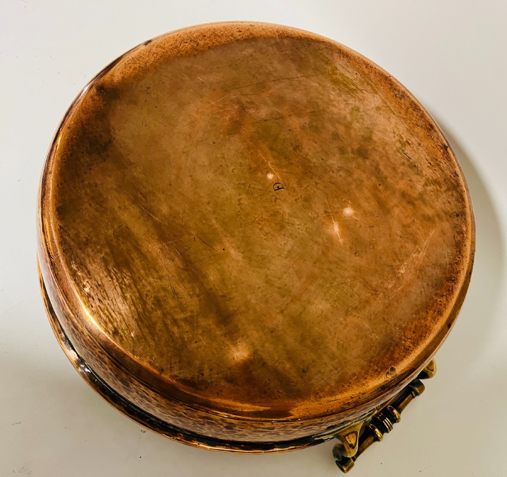 Victorian Copper Jam Pan View VIII