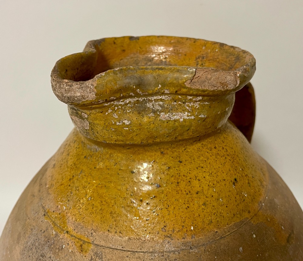 Large Antique Verwood Pottery Jug View IX