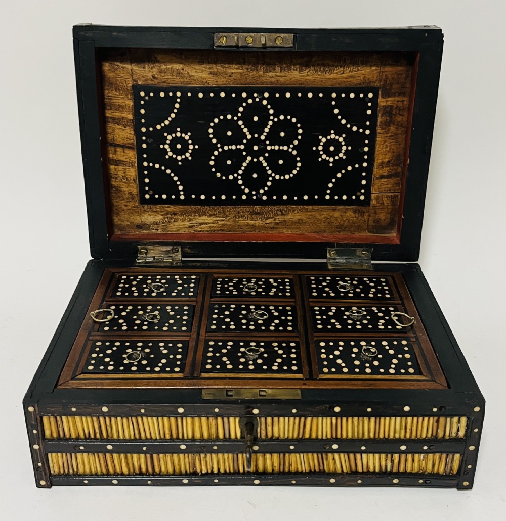 Anglo-Indian Porcupine Quill Box