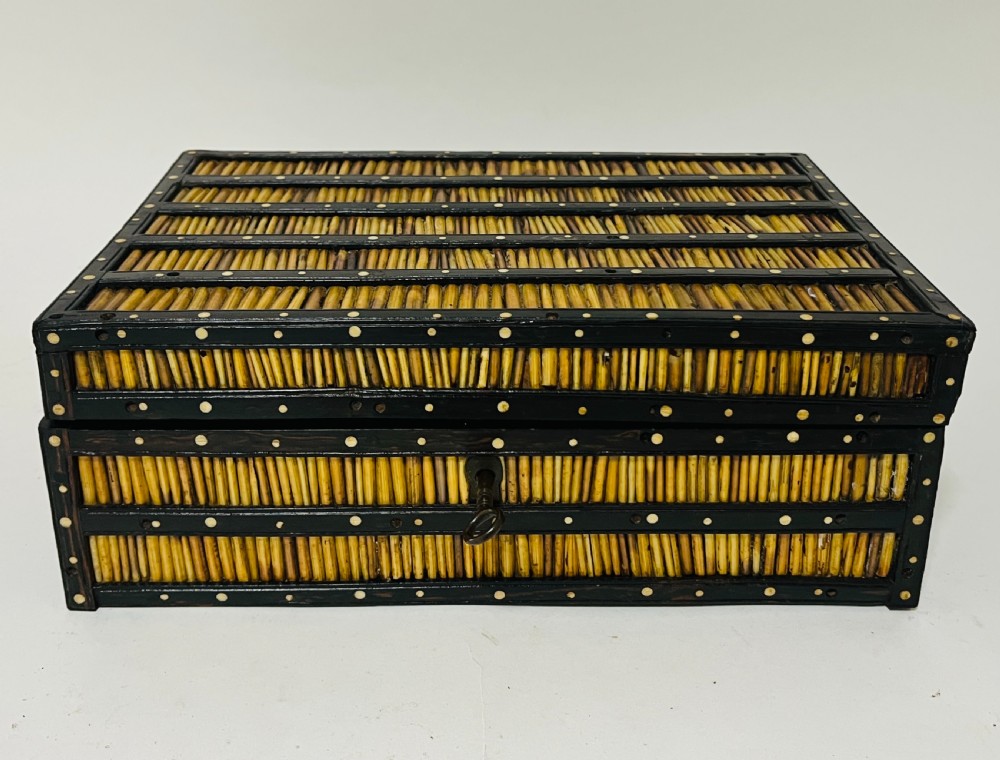 Anglo-Indian Porcupine Quill Box View VII