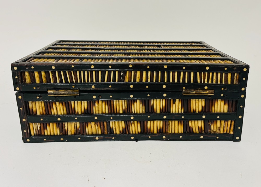 Anglo-Indian Porcupine Quill Box View VIII