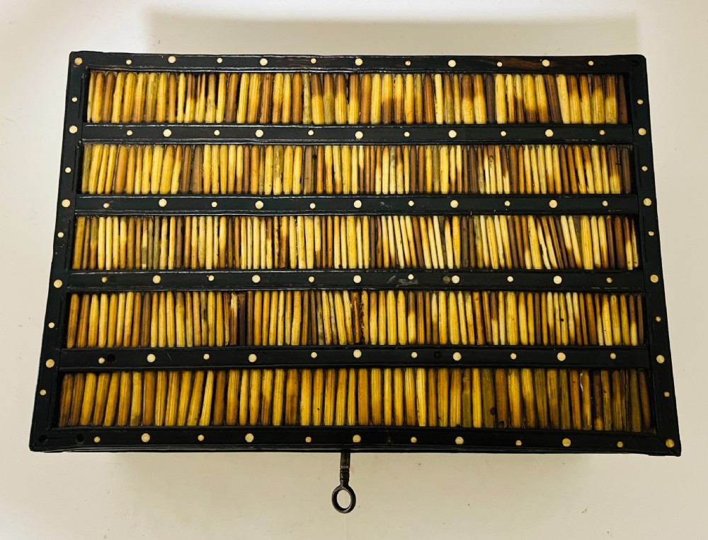 Anglo-Indian Porcupine Quill Box View XI