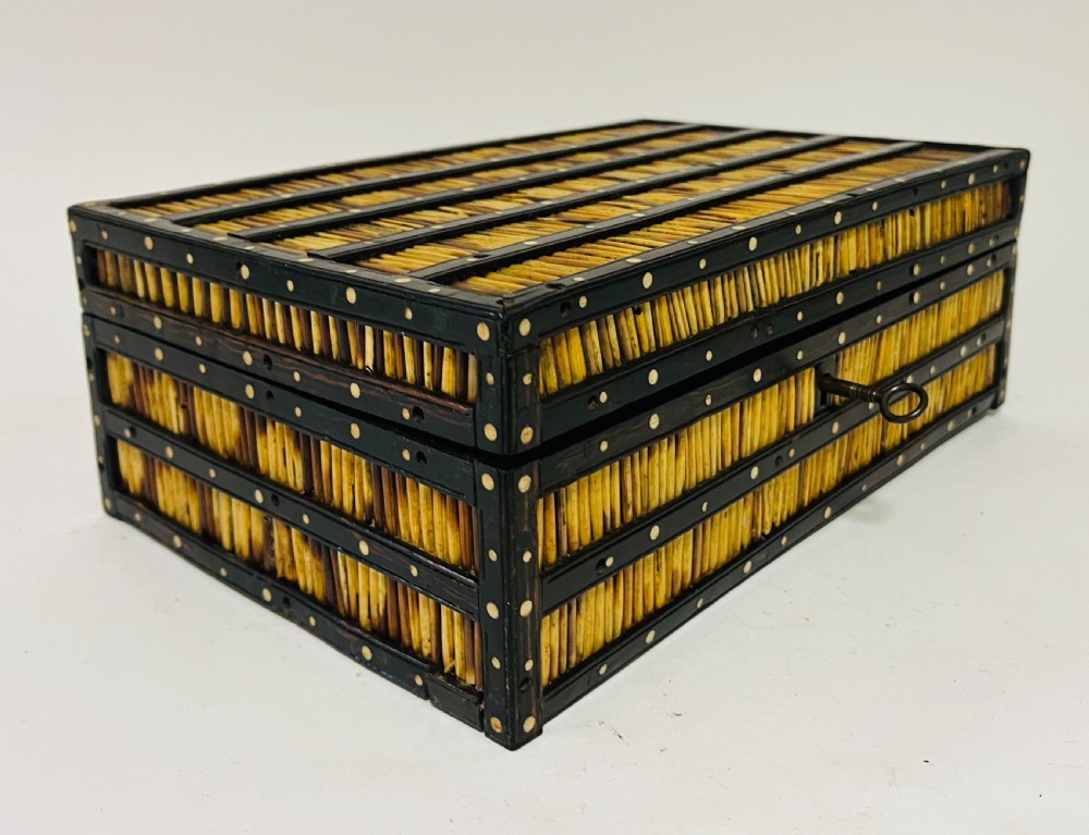 Anglo-Indian Porcupine Quill Box View XIII