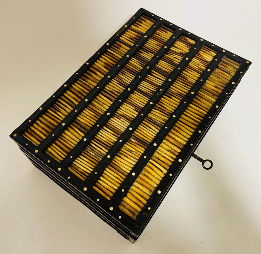 Anglo-Indian Porcupine Quill Box View XIV