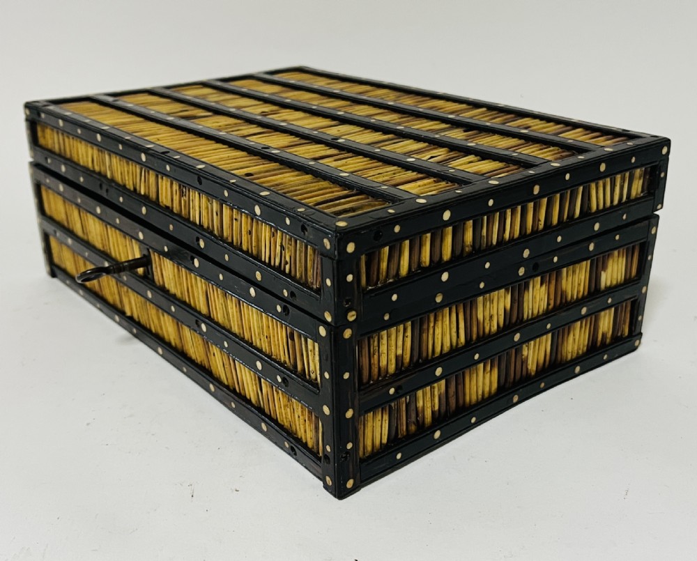 Anglo-Indian Porcupine Quill Box View XV