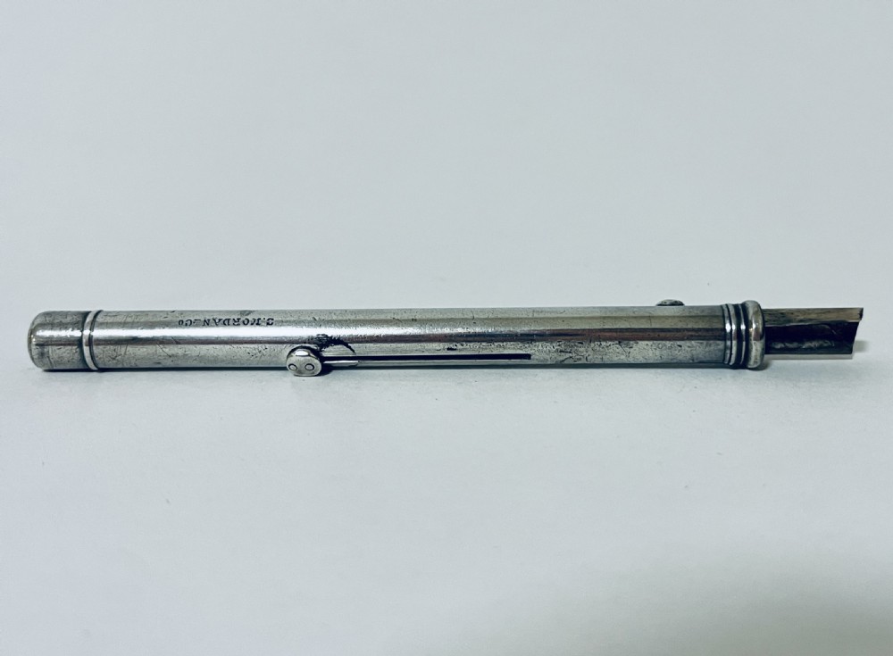 Victorian Silver Propelling Pen and Pencil View XI