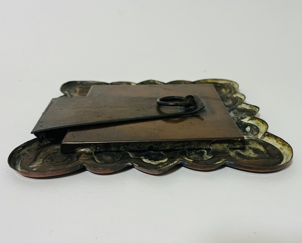 Art Nouveau Samtico Copper Frame View VIII